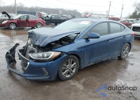2018 Hyundai Elantra Value Edition from USA, damaged, VIN 5NPD84LF9JH343427
